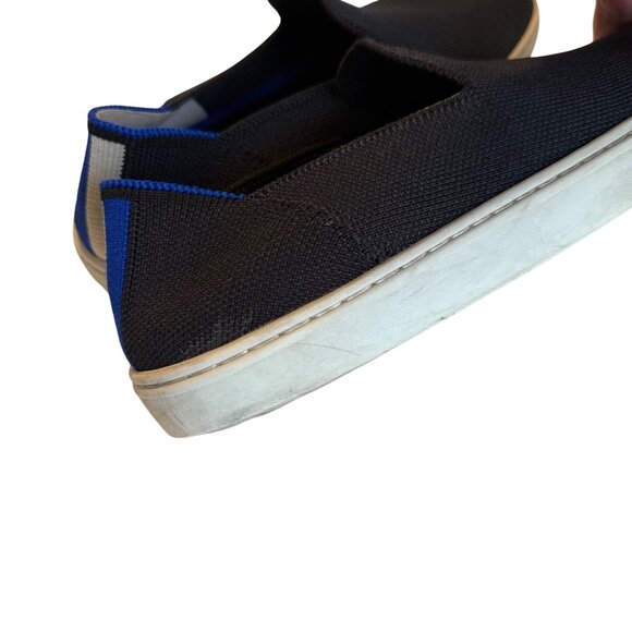 Size 5.5 Rothy's The Original Slip On Sneaker Black - Picture 4 of 11